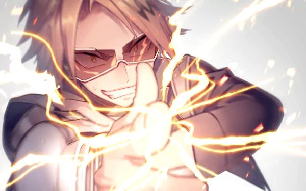 Denki Kaminari Anime My Hero Academia HD Desktop Wallpaper | Background Image