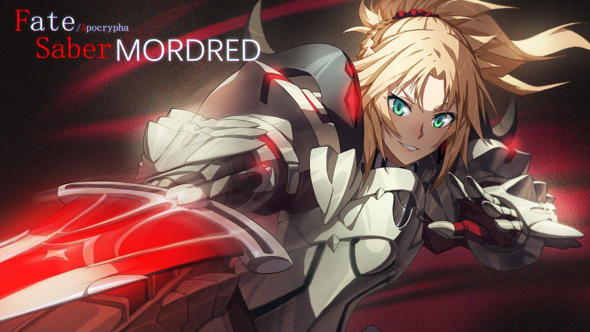 Mordred Saber Of Red Hd Wallpaper