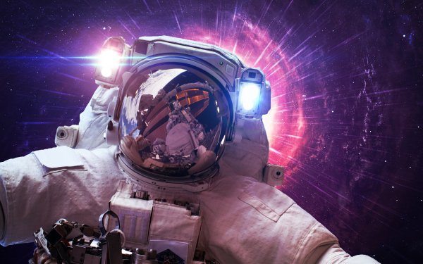 Sci Fi Astronaut Space Stars HD Wallpaper | Background Image