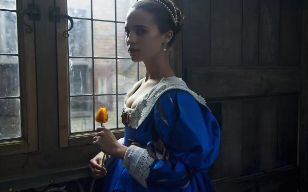 Alicia Vikander movie Tulip Fever HD Desktop Wallpaper | Background Image