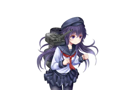 Akatsuki (KanColle) Anime Kantai Collection HD Desktop Wallpaper | Background Image