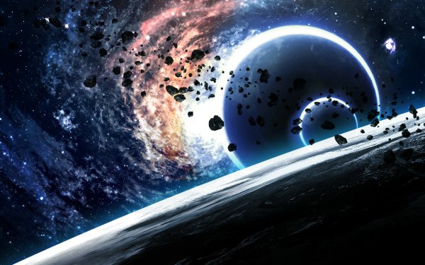 Sci Fi Planetscape Planet HD Wallpaper | Background Image
