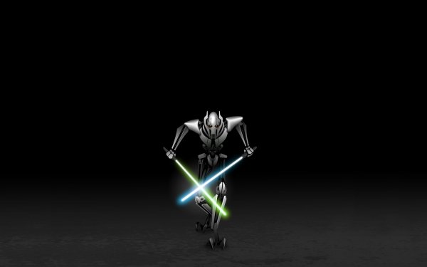 Movie Star Wars Episode III: Revenge of the Sith Star Wars General Grievous Lightsaber Green Lightsaber Blue Lightsaber Weapon HD Wallpaper | Background Image