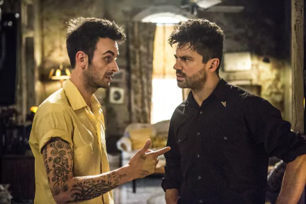 Cassidy (Preacher) Joseph Gilgun Dominic Cooper Jesse Custer TV Show preacher HD Desktop Wallpaper | Background Image