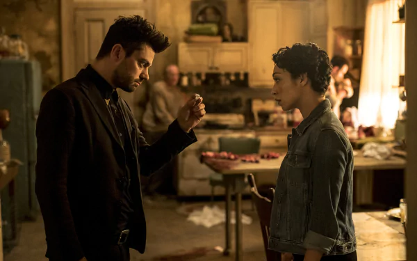 Tulip O'Hare Ruth Negga Jesse Custer Dominic Cooper TV Show preacher HD Desktop Wallpaper | Background Image