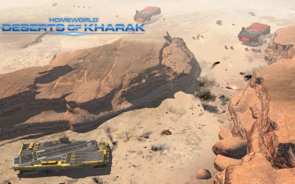 video game Homeworld: Deserts of Kharak HD Desktop Wallpaper | Background Image