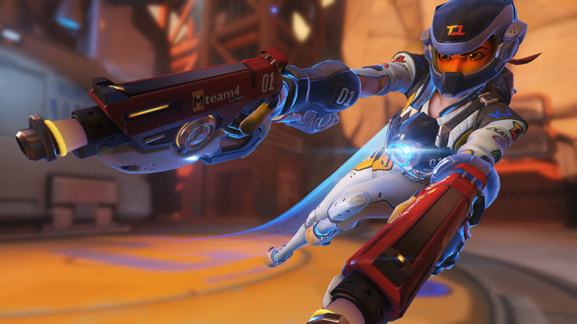 Download Tracer (Overwatch) Video Game Overwatch HD Wallpaper