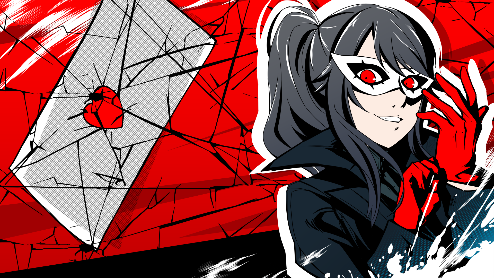 Download Ayano Aishi Crossover Persona 5 Yandere-Chan Video Game Yandere  Simulator 4k Ultra HD Wallpaper