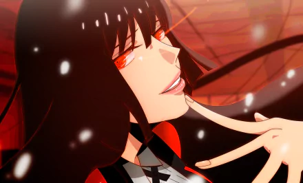 Yumeko Jabami Anime Kakegurui HD Desktop Wallpaper | Background Image