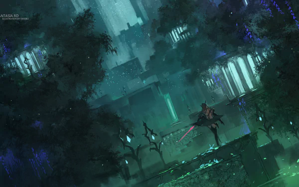 Anime Pixiv Fantasia RD HD Desktop Wallpaper | Background Image