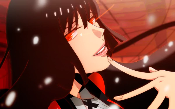 Yumeko Jabami Anime Kakegurui HD Desktop Wallpaper | Background Image