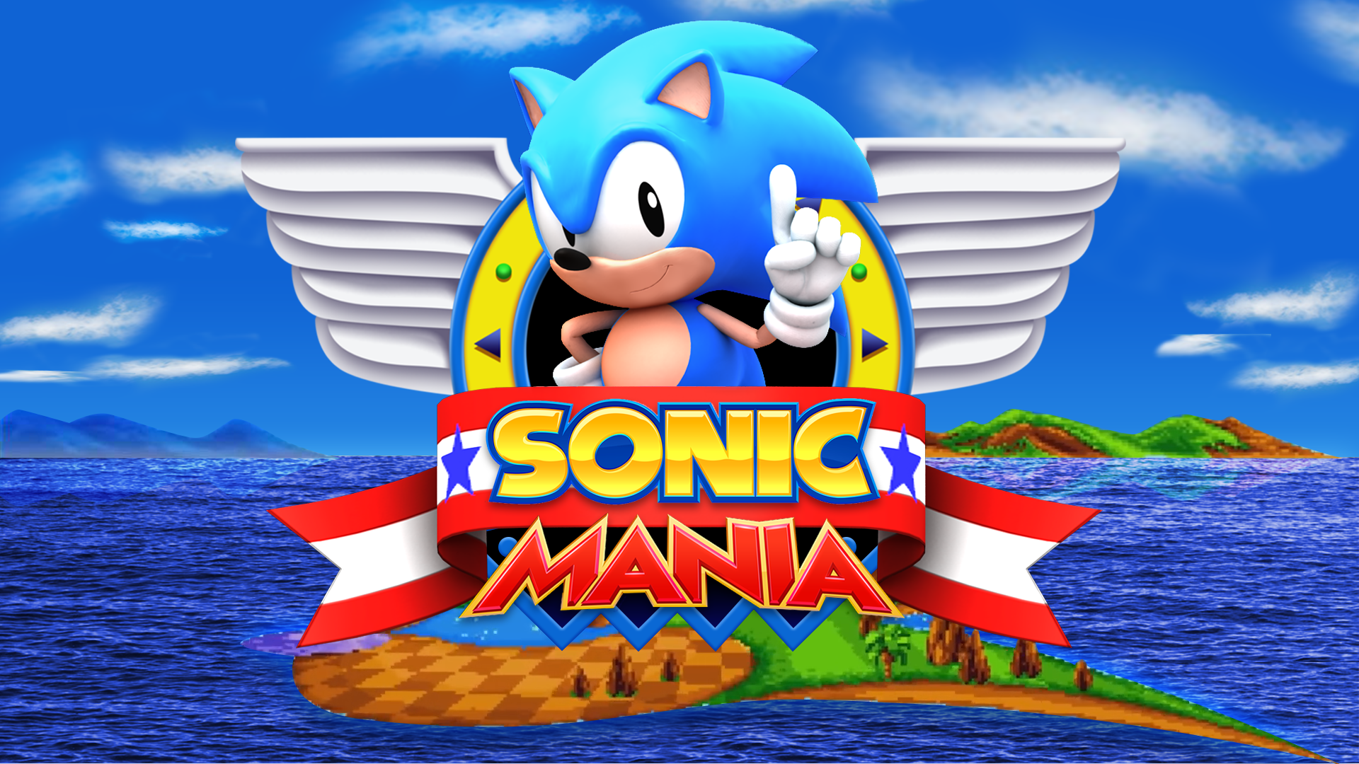Video Game Sonic Mania HD Wallpaper by Courtney Chitsiga