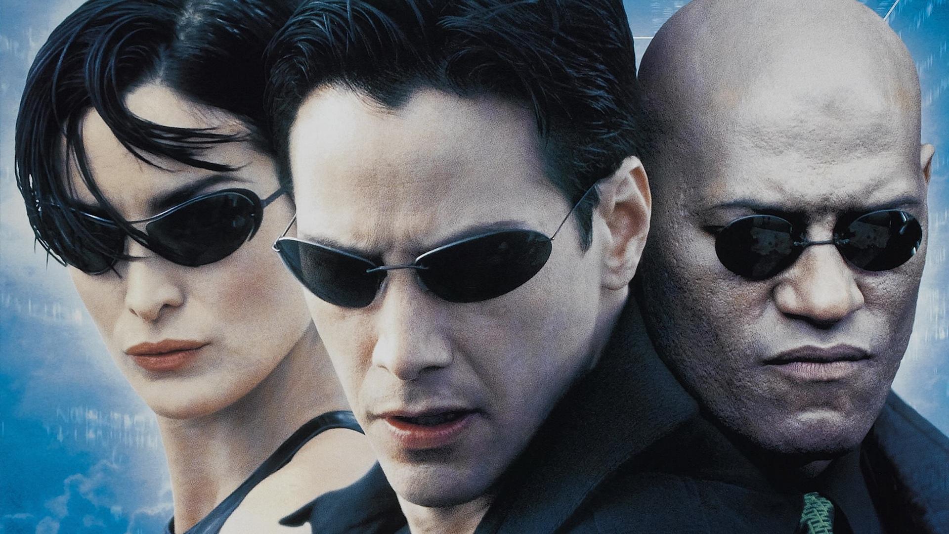 Keanu Reeves as Neo in The Matrix desktop wallpaper