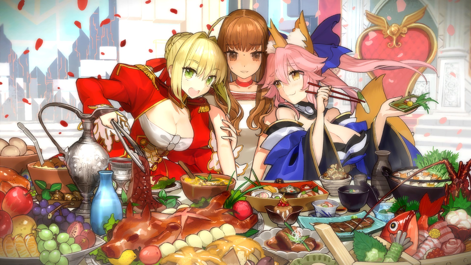 Video Game Fate/Extella: The Umbral Star HD Wallpaper | Background Image