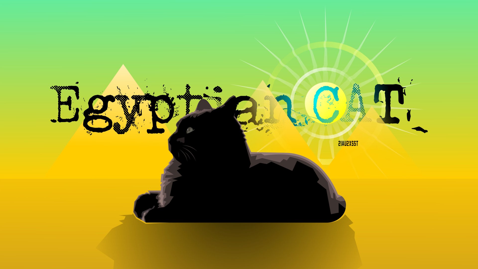 Egyptian Cat by zelko