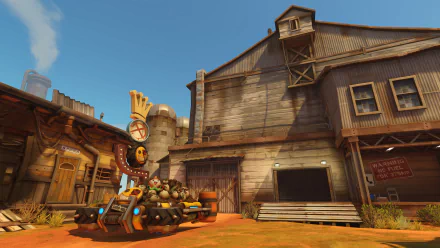 Junkertown (Overwatch) video game Overwatch HD Desktop Wallpaper | Background Image