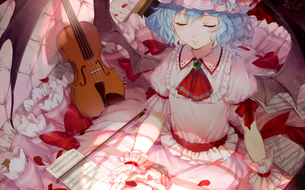 Anime Touhou Remilia Scarlet HD Wallpaper | Background Image