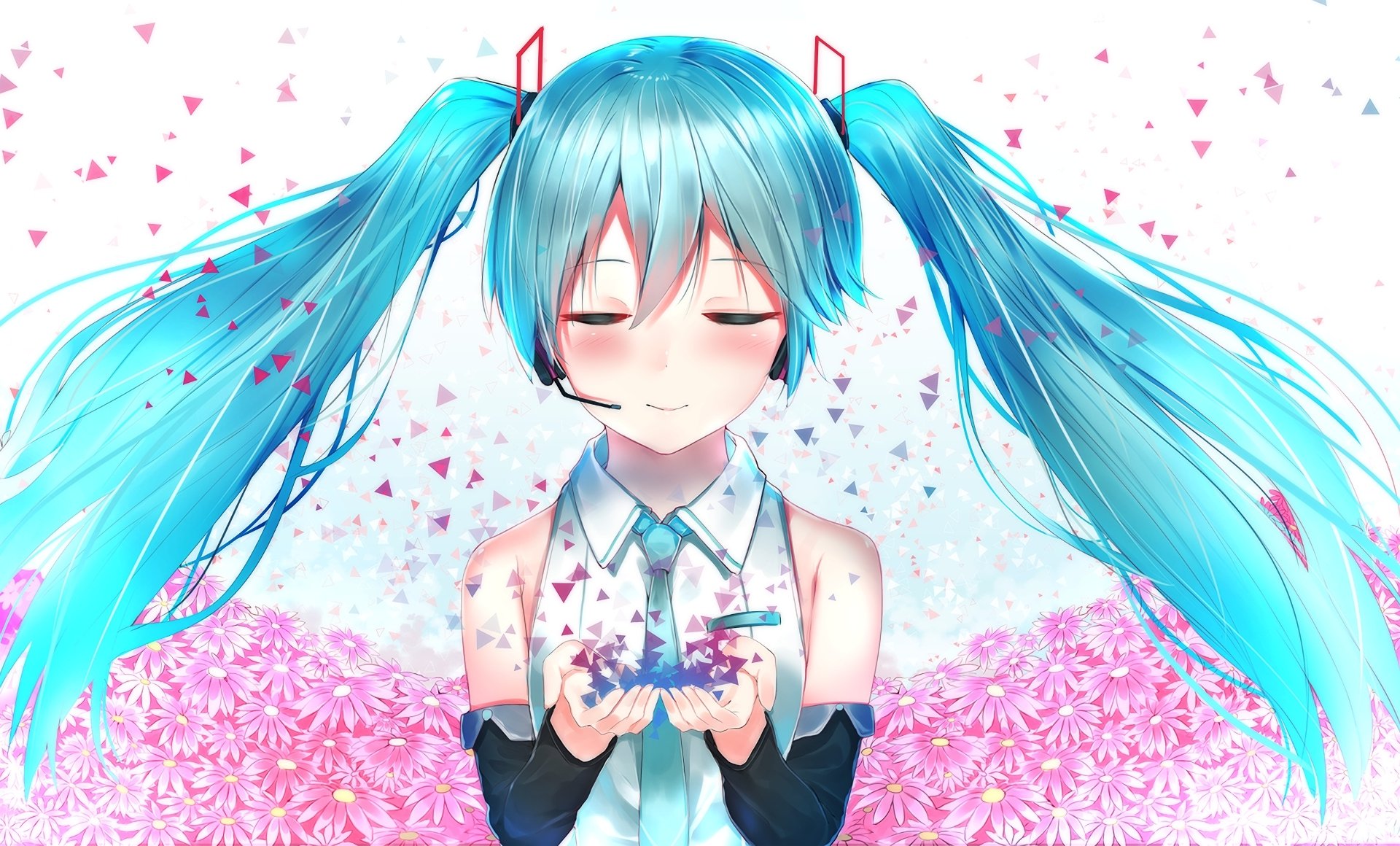 Download Hatsune Miku Anime Vocaloid HD Wallpaper