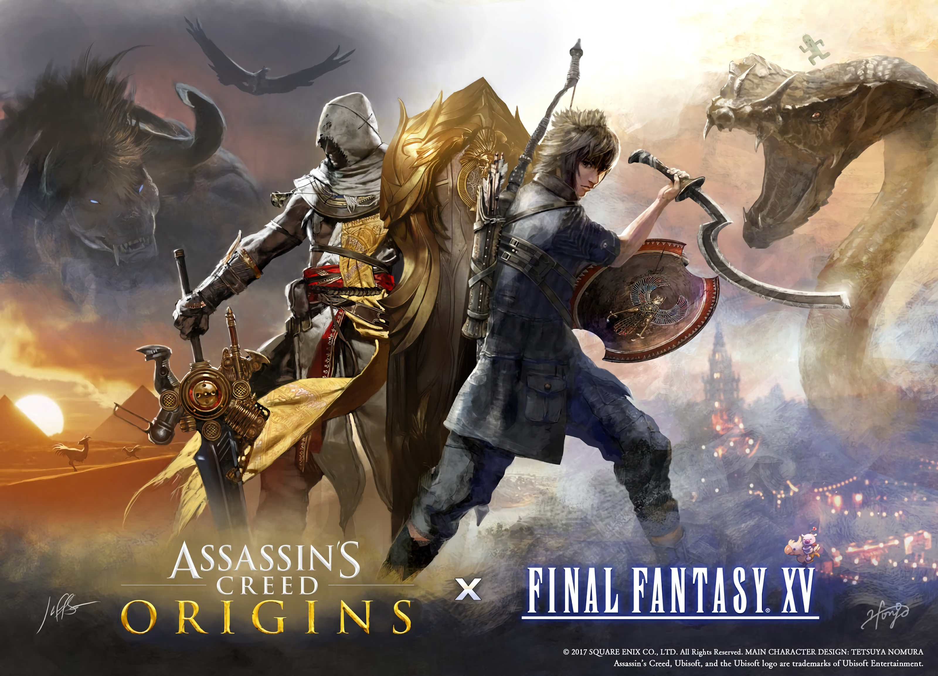 Assassin's Creed Origins x Final Fantasy XV,