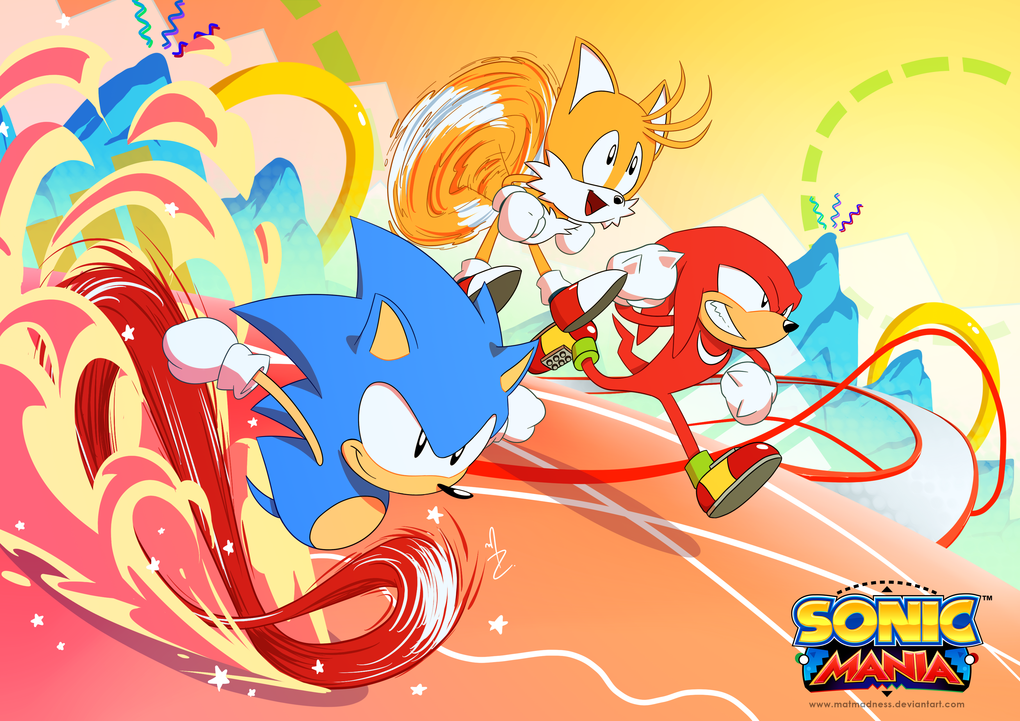 9 Sonic Mania Hd Wallpapers Background Images Wallpaper Abyss