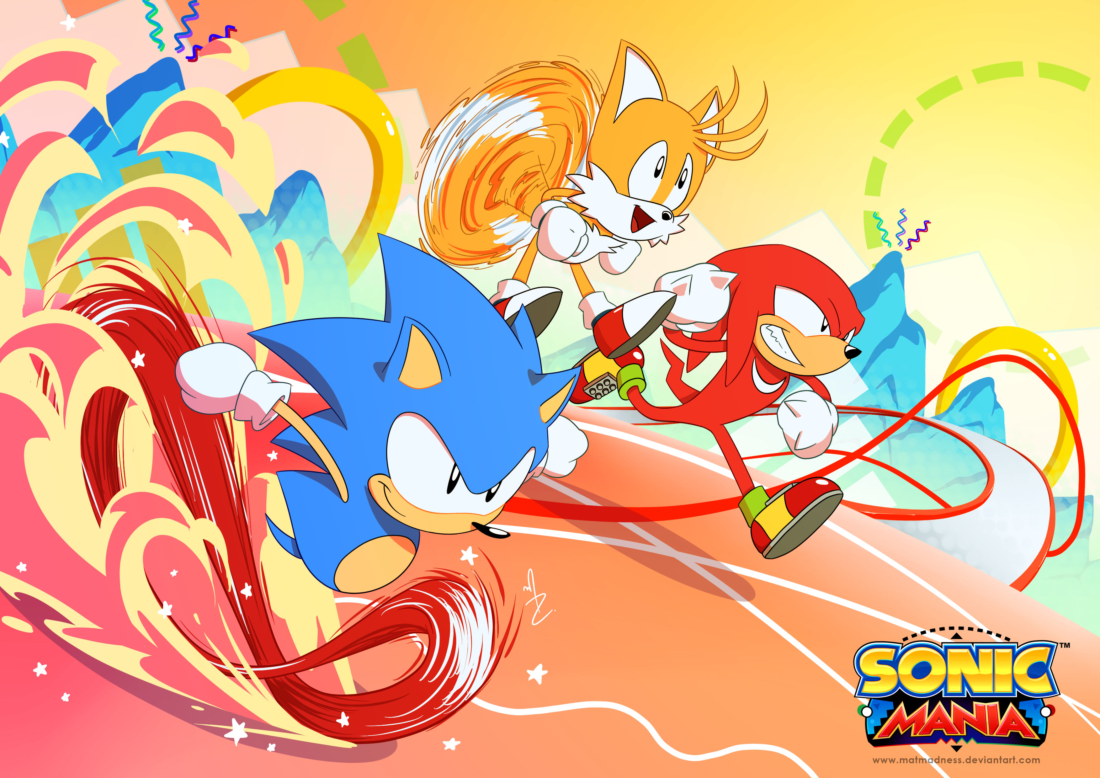 Video Game Sonic Mania HD Wallpaper by Courtney Chitsiga