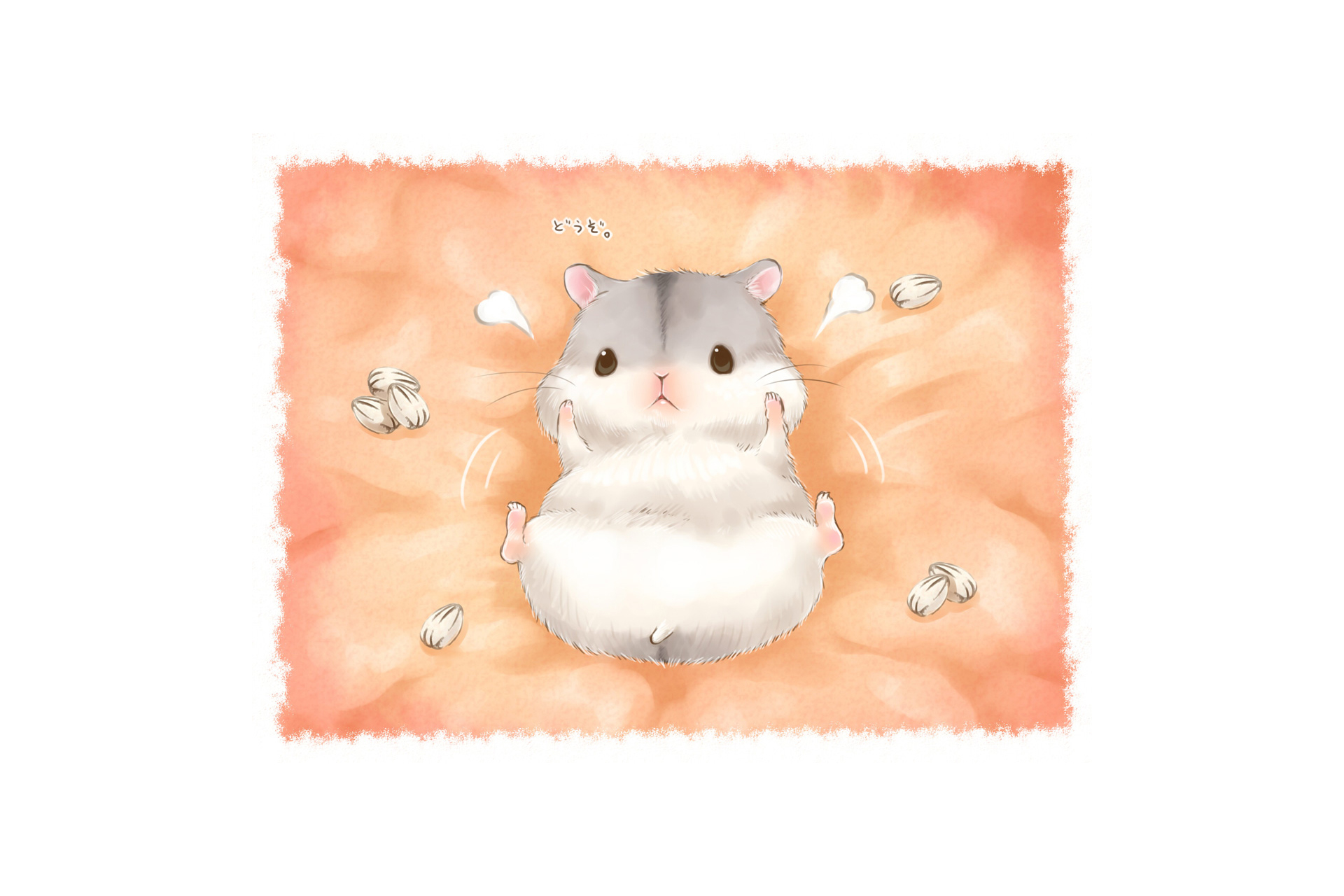 Download Cute Hamster Anime Original Cute Anime HD Wallpaper by 仮名ゆたか