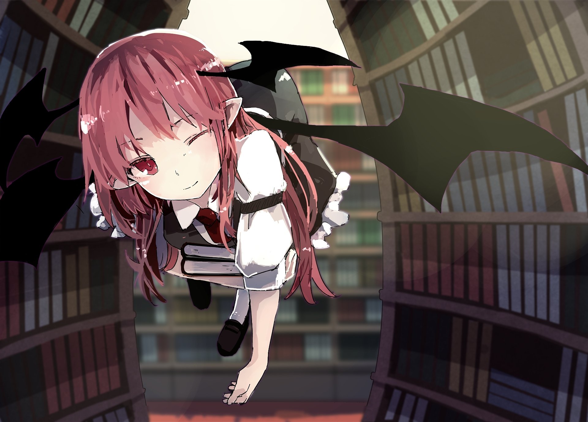 Download Koakuma (Touhou) Anime Touhou HD Wallpaper