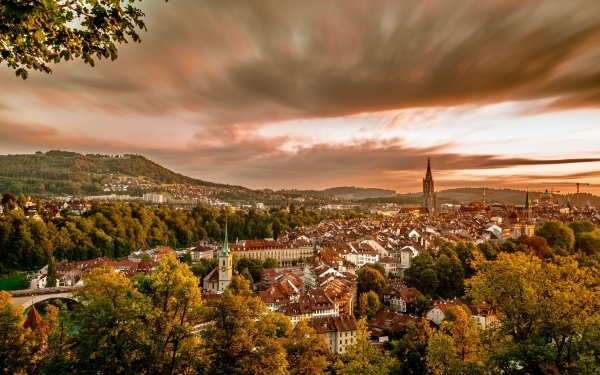 Man Made Bern Towns Switzerland City Cityscape HD Wallpaper | Background Image