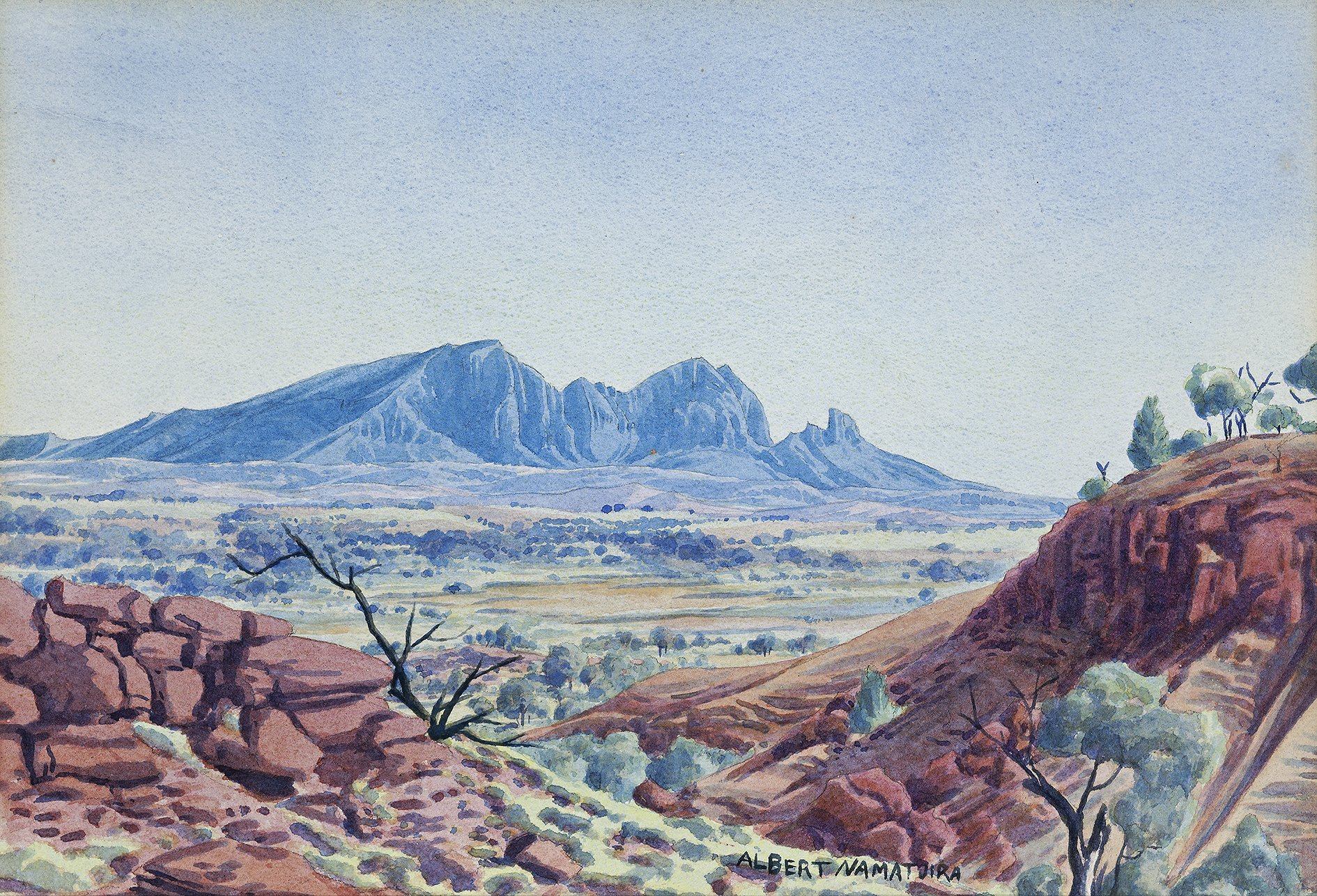 Namatjira картина стала совершенно ясной