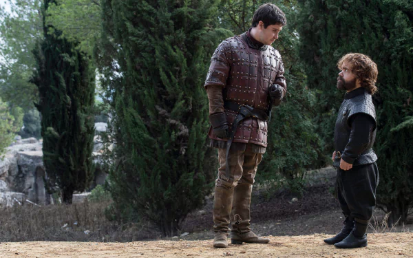 Daniel Portman Podrick Payne Tyrion Lannister Peter Dinklage TV Show Game Of Thrones HD Desktop Wallpaper | Background Image
