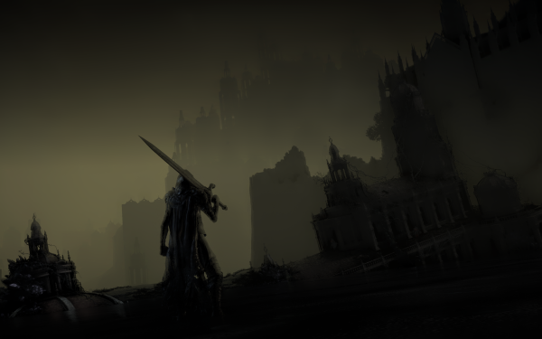 Video Game Dark Souls III Dark Souls Dark Warrior Sword HD Wallpaper | Background Image