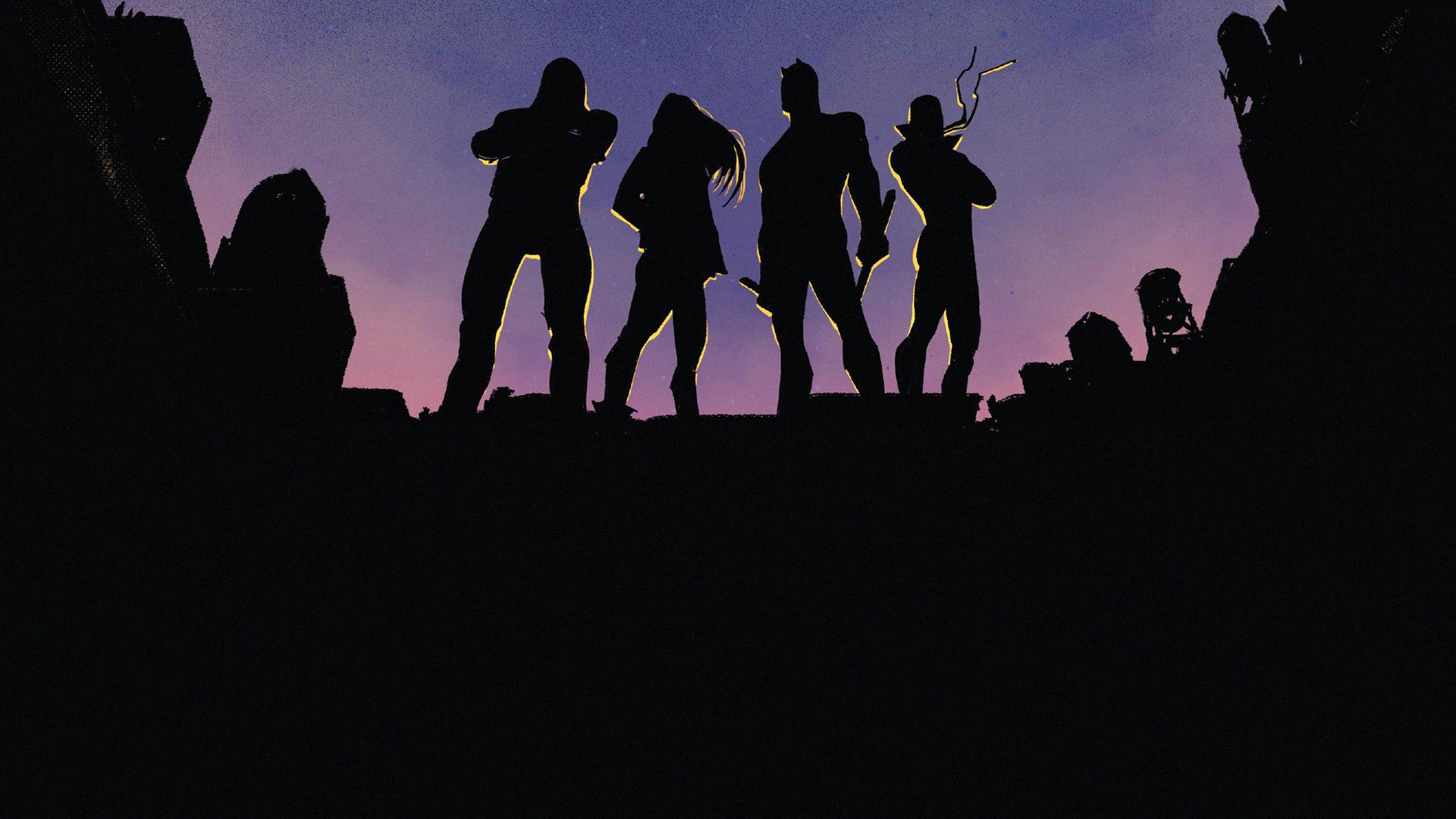 Comics Defenders HD Wallpaper | Background Image