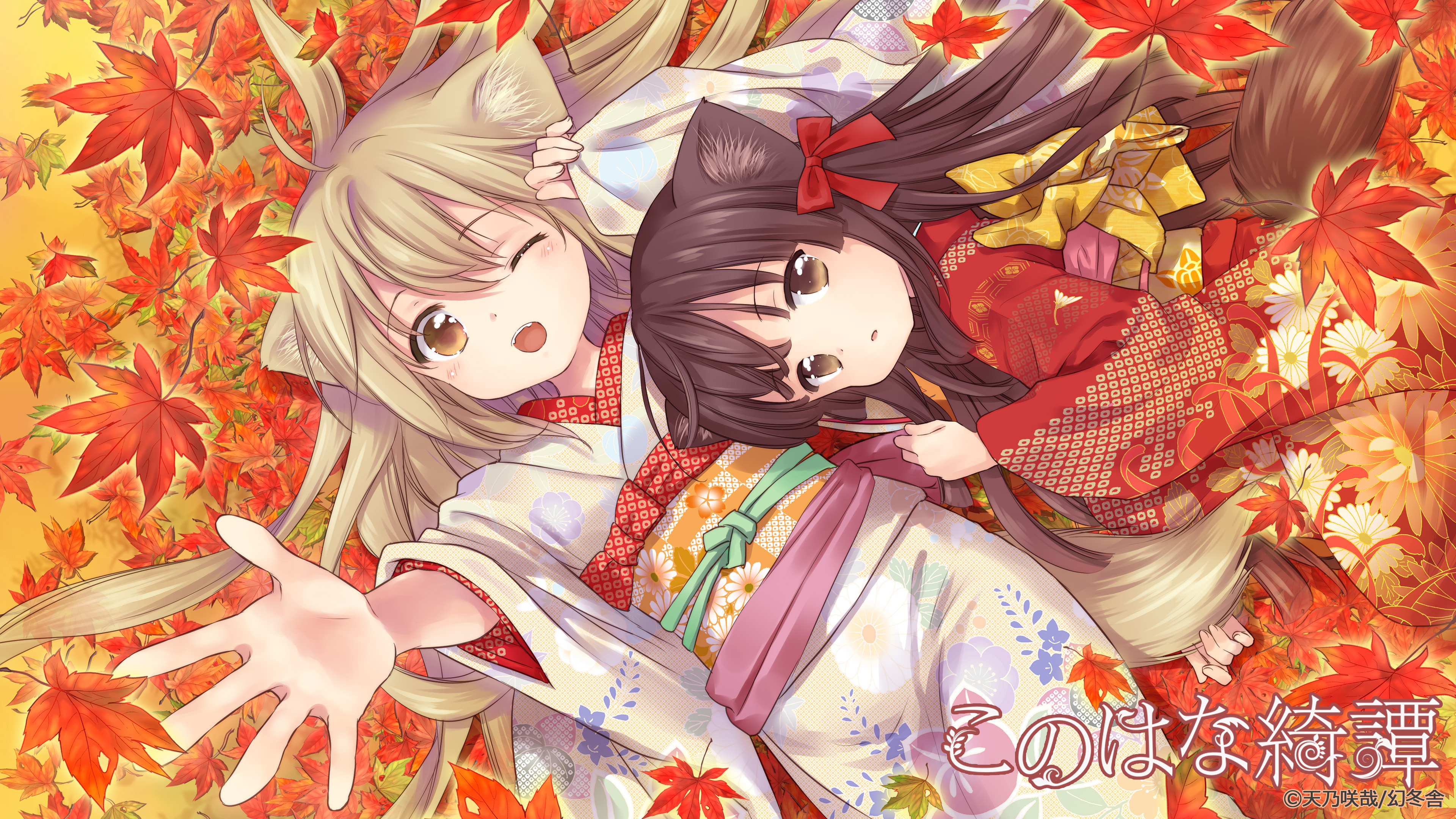 Anime Konohana Kitan HD Wallpaper | Background Image
