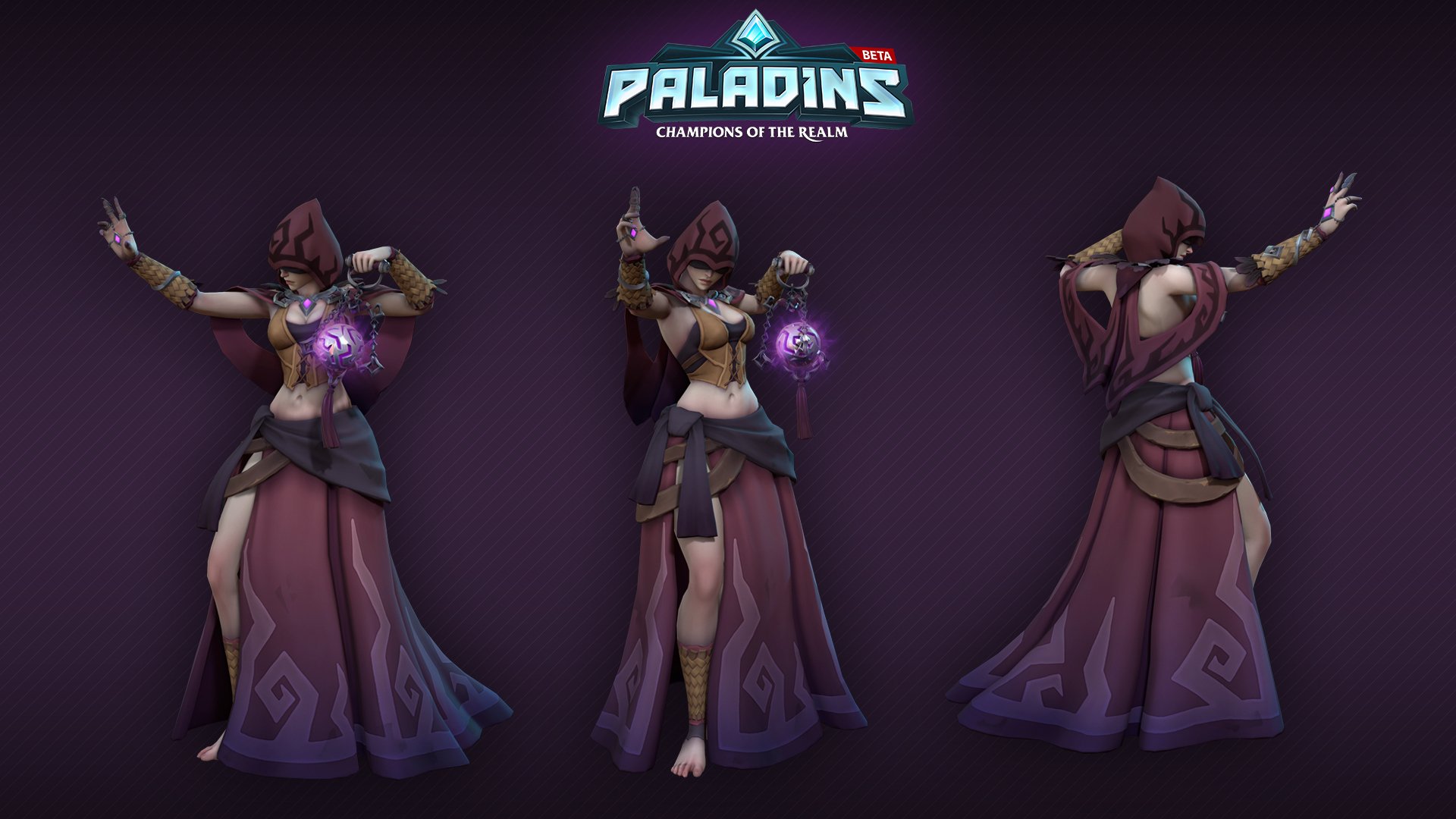 Download Seris (Paladins) Paladins Video Game HD Wallpaper