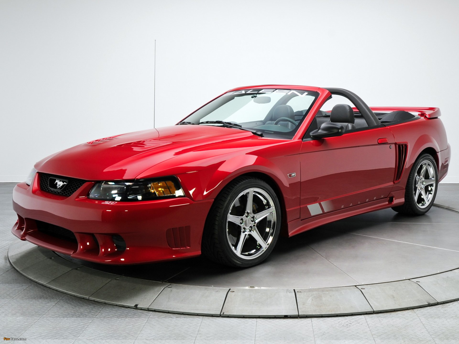 Download Saleen Convertible Ford Mustang Ford Vehicle Ford Mustang IV HD Wallpaper