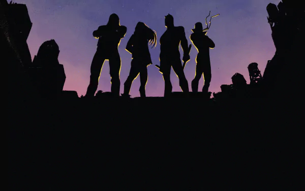 Iron Fist (Marvel Comics) Jessica Jones Luke Cage Daredevil Defenders (Marvel Comics) Comic HD Desktop Wallpaper | Background Image