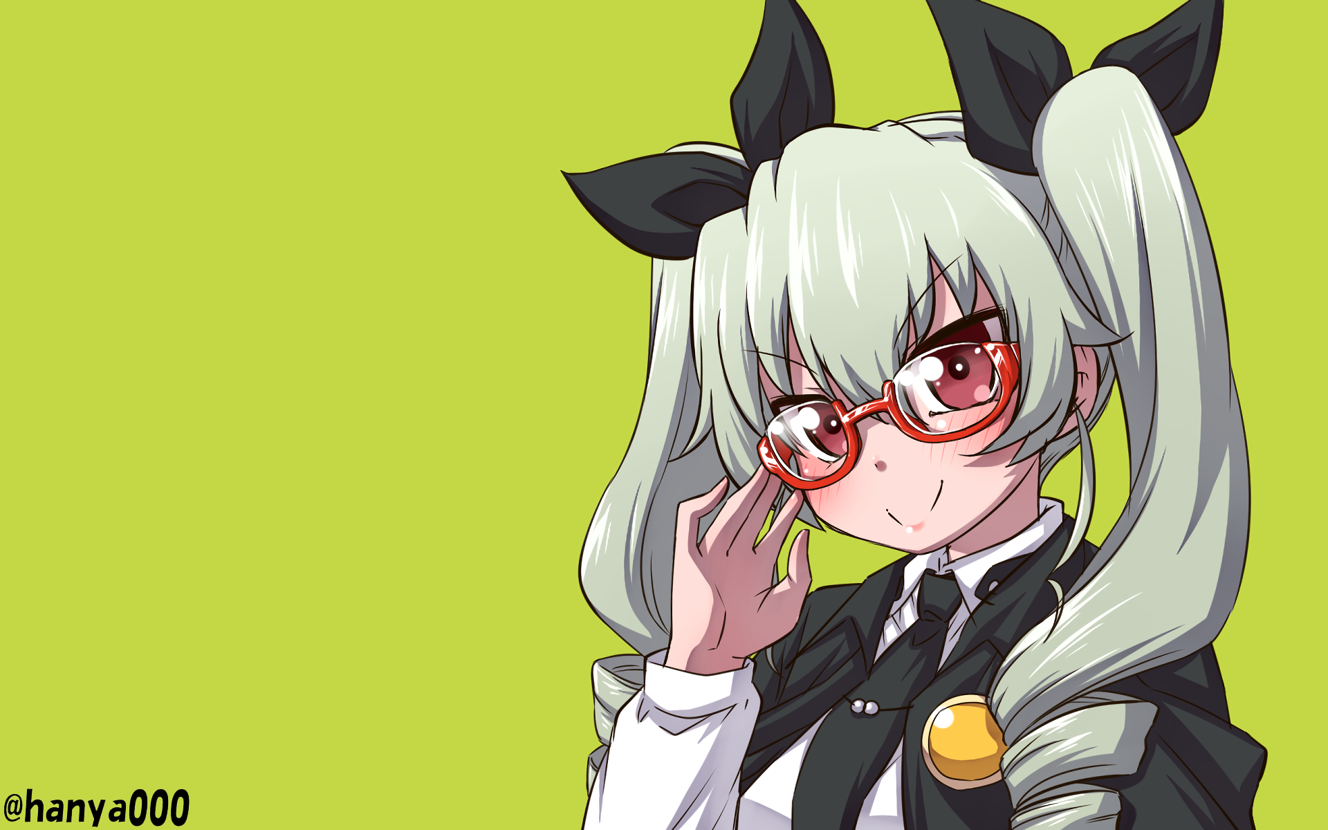Download Anchovy (Girls Und Panzer) Anime Girls Und Panzer HD Wallpaper