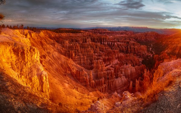 Earth Bryce Canyon National Park National Park Canyon Sunrise HD Wallpaper | Background Image