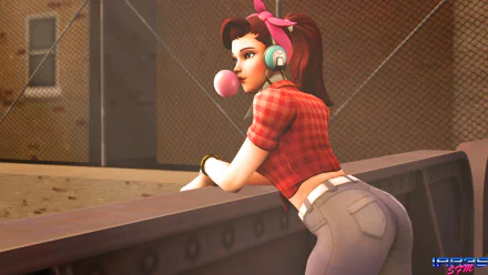 D.Va (Overwatch) video game Overwatch HD Desktop Wallpaper | Background Image