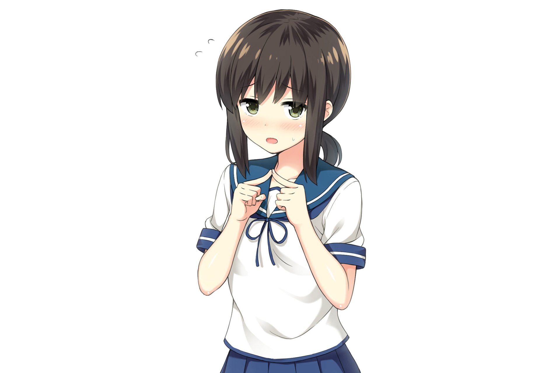 Download Fubuki (Kancolle) Anime Kantai Collection HD Wallpaper by ナカムラスミカゲ
