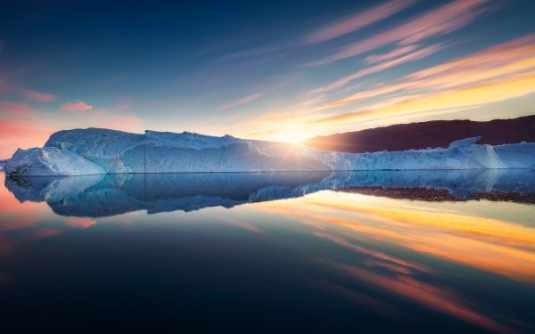 Earth Reflection Nature Sky Iceberg HD Wallpaper | Background Image