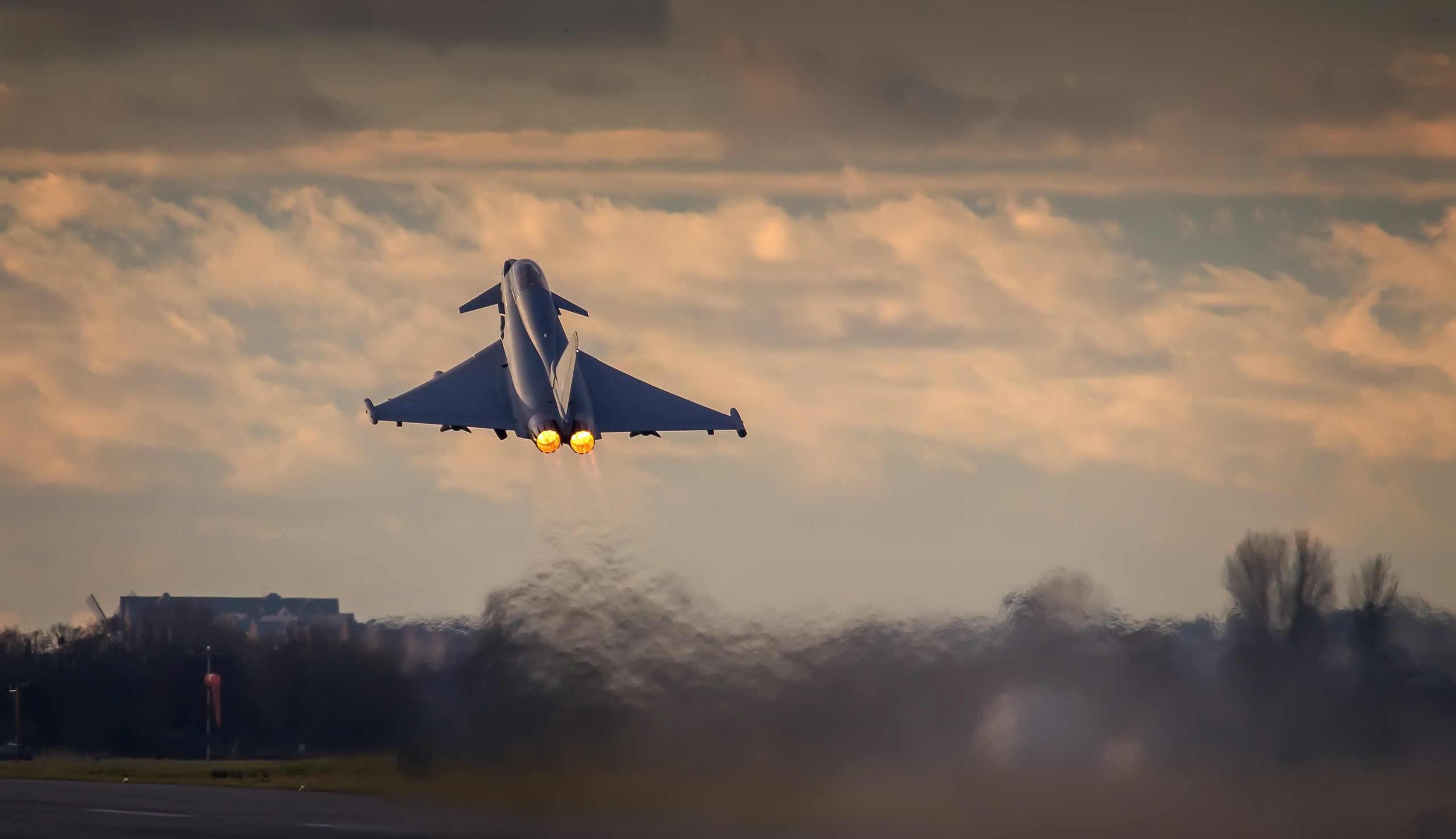 Military Eurofighter Typhoon HD Wallpaper | Background Image