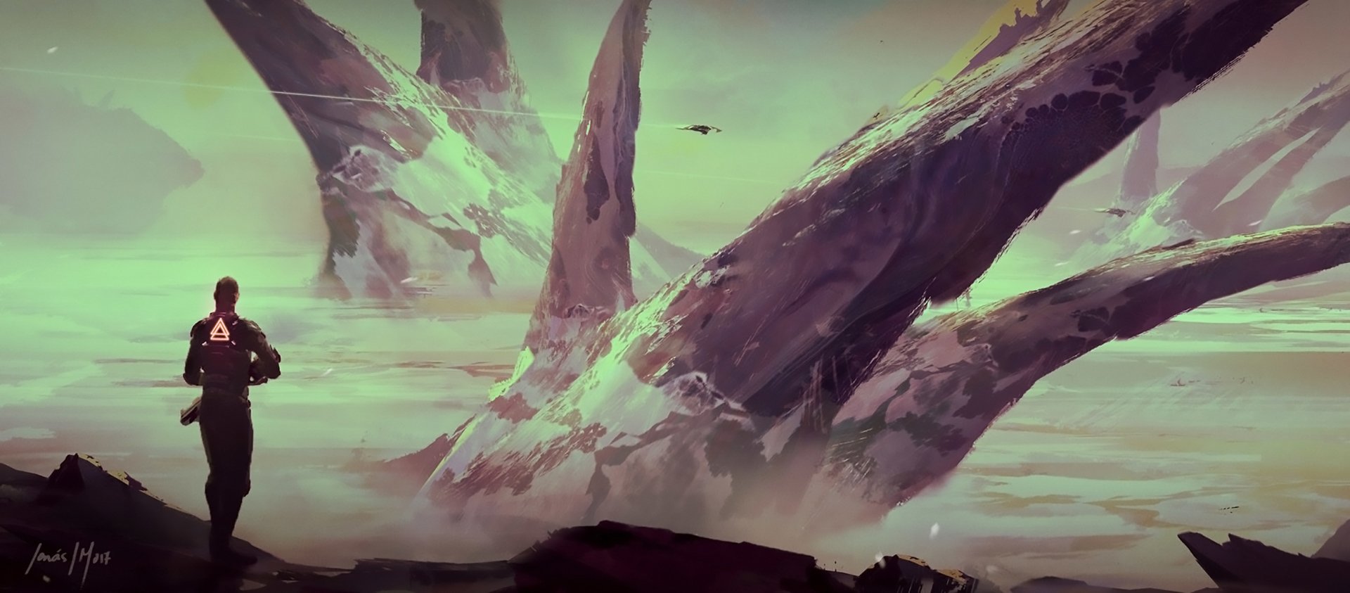 Download Sci Fi Alien HD Wallpaper by Jonás López Moreno