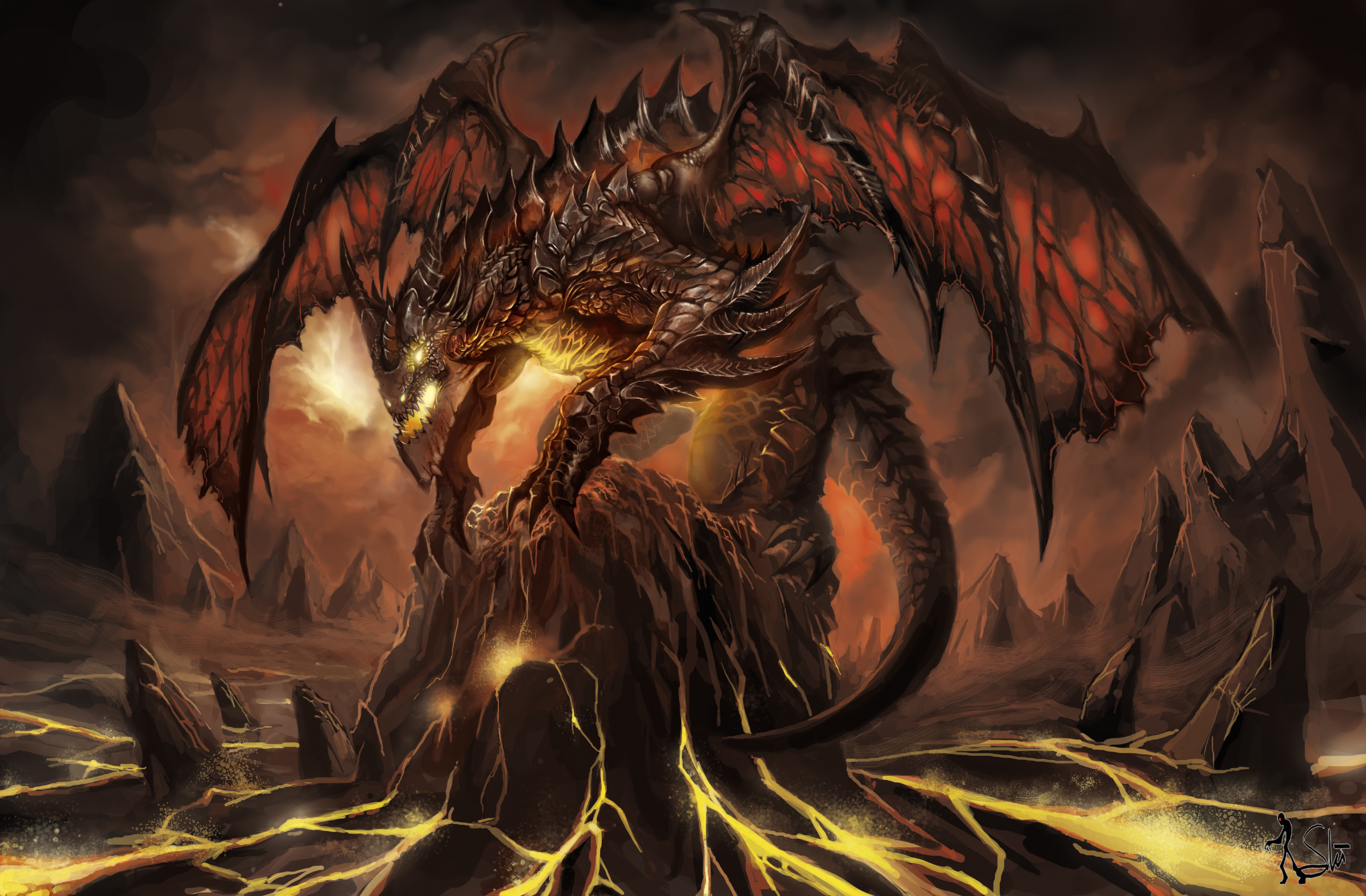 Fire Dragon by SkaiChu