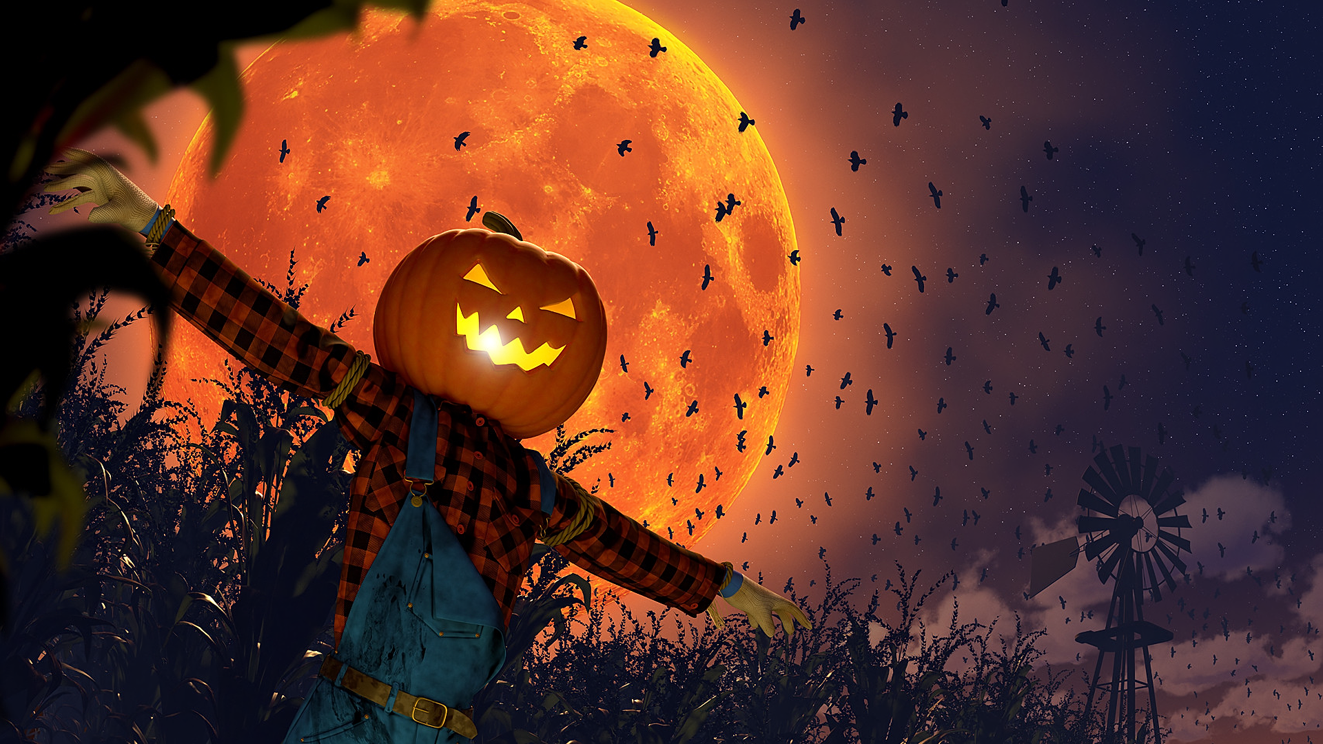 Scarecrow HD Wallpaper | Background Image | 1920x1080 | ID:877340