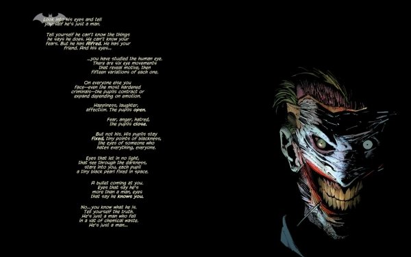 Comics Joker Word DC Comics HD Wallpaper | Background Image