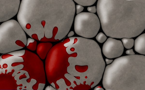 splash stone red artistic Abstract HD Desktop Wallpaper | Background Image