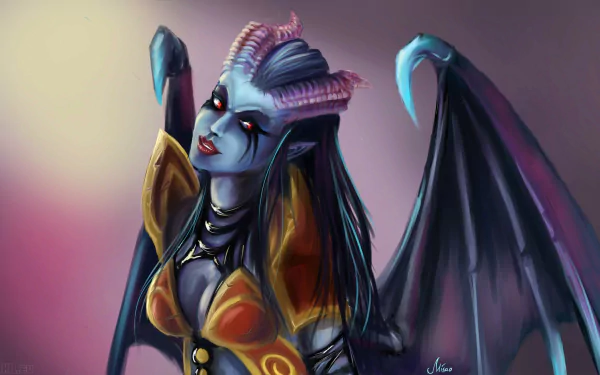  Queen of Pain - DotA 2 by Misao