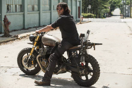 Norman Reedus Daryl Dixon TV Show The Walking Dead HD Desktop Wallpaper | Background Image