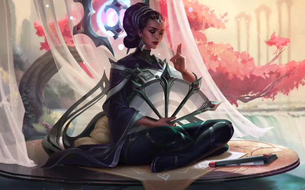 Karma (League Of Legends) video game League Of Legends HD Desktop Wallpaper | Background Image